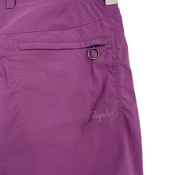Rapha Randonnee Shorts Size 30 Purple Mountain Cycling Commute Casual Pockets - Picture 8 of 9